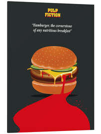 Magnettafel Burger, Pulp Fiction (Englisch)
