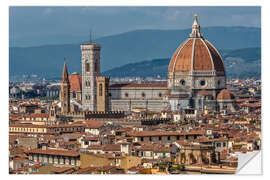 Selvklebende plakat Cathedral of Florence, Tuscany, Italy