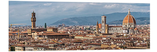 Foam board print Urban Landscape - Florence, Tuscany, Italy