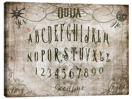 Canvas print Ouija Board