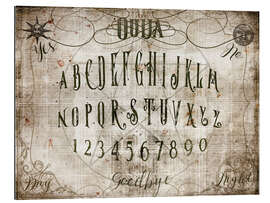 Tableau en plexi-alu Ouija