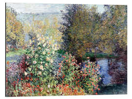 Alubild  Stiller Winkel - Claude Monet