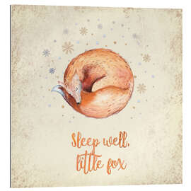 Gallery print Sleep well little fox