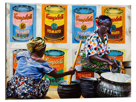 Quadro em alumínio Campbells Soup - Ali Hassoun