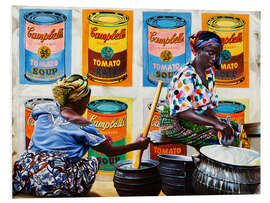 Quadro em PVC Campbells Soup - Ali Hassoun
