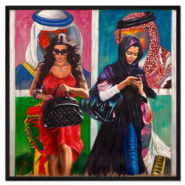 Gerahmter Kunstdruck Arabischer Frühling II