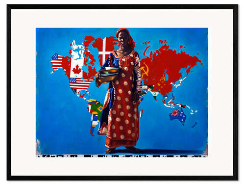 Gerahmter Kunstdruck Made in Italy II