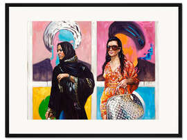 Gerahmter Kunstdruck Arabischer Frühling I