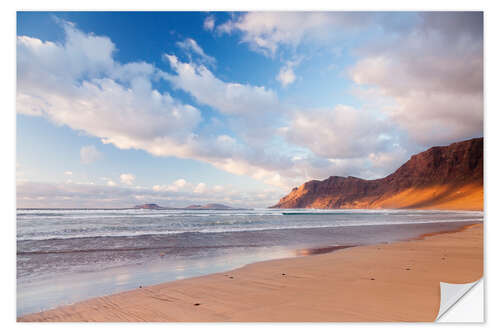 Wandsticker Famara Strand, Lanzarote