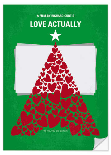 Selvklebende plakat Love Actually