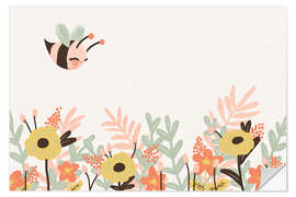 Wall sticker Animal friends - The bee