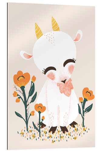 Gallery print Animal friends - The goat