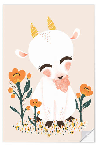 Wall sticker Animal friends - The goat