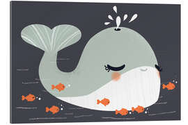 Gallery print Animal friends - The whale