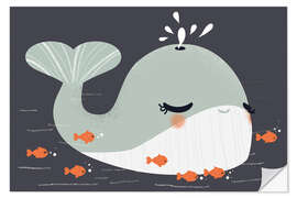 Wall sticker Animal friends - The whale