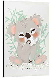 Aluminium print Animal friends - the koala