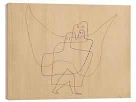 Tableau en bois  In Angel&#039;s Care, 1931 - Paul Klee