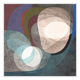 Wandbild  Schwungkräfte - Paul Klee