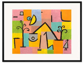 Gerahmter Kunstdruck Oriental Süß