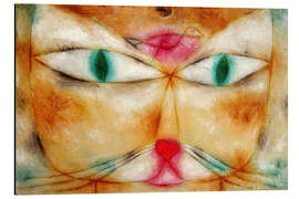 Magnettafel Katze und Vogel