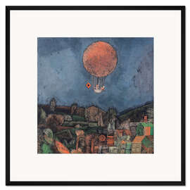 Gerahmter Kunstdruck Der Luftballon