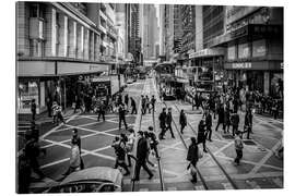 Tableau en plexi-alu Hong Kong Central