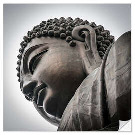 Wandsticker Buddha Lantau