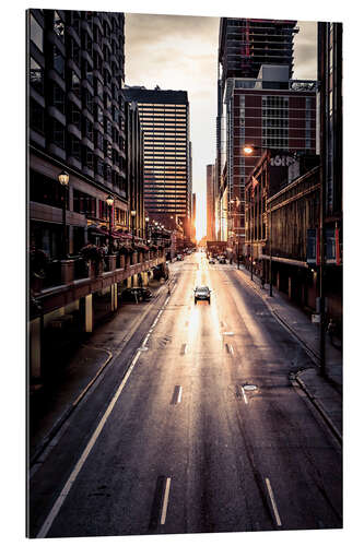 Gallery print Morning in Chicago