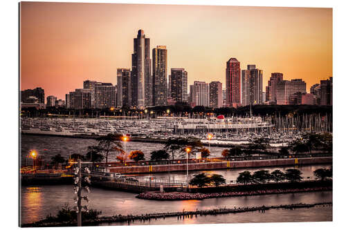 Gallery print skyline Chicago