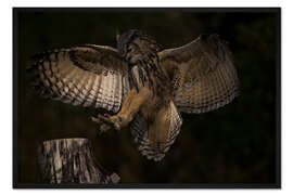 Gerahmter Kunstdruck Safe landing