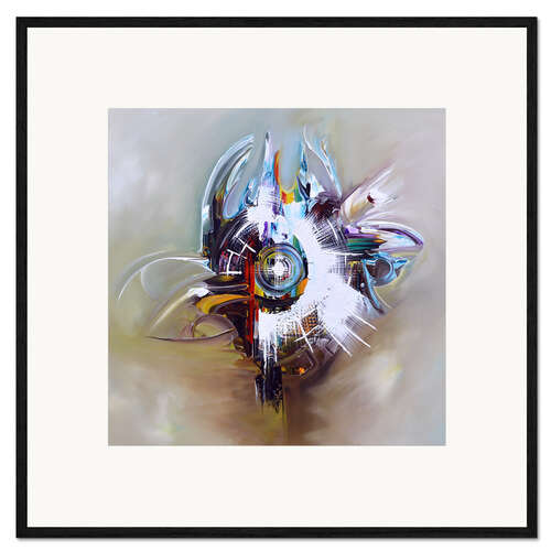 Framed art print Abstract Time