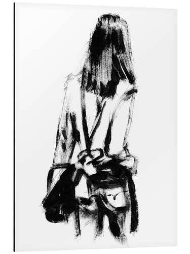 Aluminium print Fashion Illustration