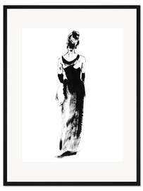 Gerahmter Kunstdruck Audrey dress