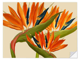 Wall sticker Bird of Paradise