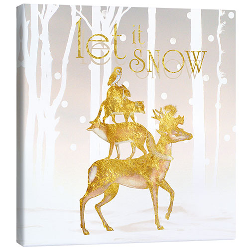 Canvas print Let It Snow