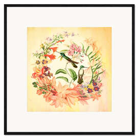 Framed art print Hummingbird II