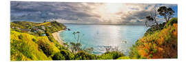 Foam board print Bay of Island - New Zealand