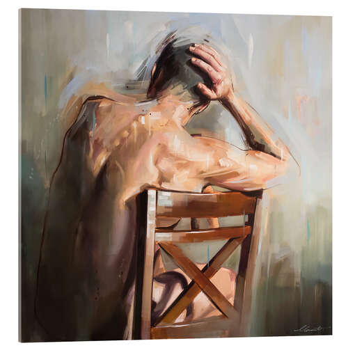 Tableau en verre acrylique Forme structurelle