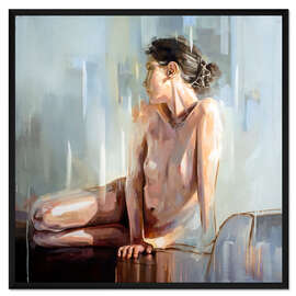 Gerahmter Kunstdruck Fluchtpunkt