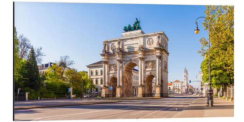 Alubild Siegestor in München