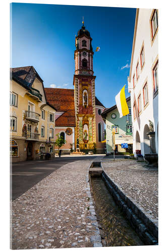 Acrylglasbild Mittenwald - Bayern