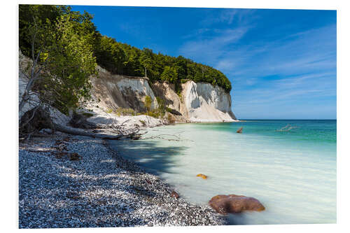 PVC print Chalk Cliffs on the Island Ruegen, Germany II