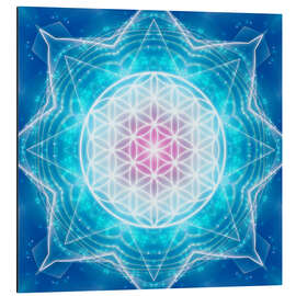 Obraz na aluminium Flower of Life - Multidimensionality