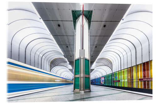 Akrylbillede Underground in Munich 2