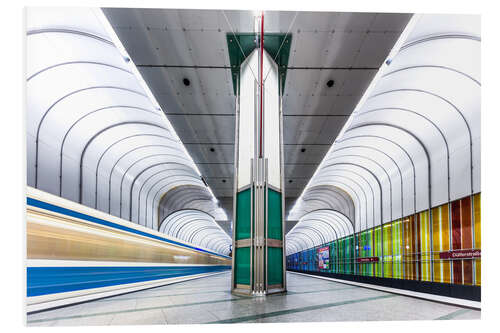Stampa su PVC Underground a Monaco di Baviera 2