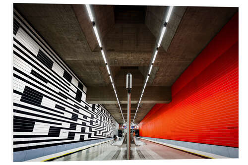 PVC print Subway Munich - Oberwiesenfeld