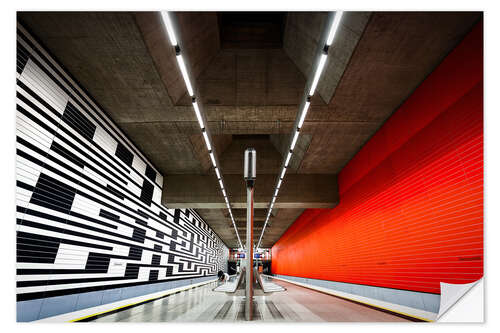 Wall sticker Subway Munich - Oberwiesenfeld