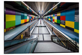 Magnettafel U-Bahn München - Georg-Brauchle-Ring 2