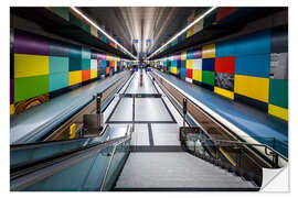 Selvklebende plakat Subway Munich - Georg-Brauchle-Ring 2