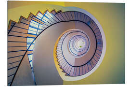 Gallery print Staircase in crayon